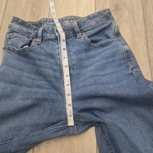 American Eagle stretch Mom Jeans high waist size 2 - Picture 8 of 11
